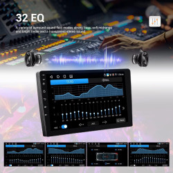 Android 13 Οθόνη Αυτοκινήτου 9″ 2DIN – 4+64GB | Ασύρματο CarPlay & Android Auto | GPS | Wi-Fi | AI DSP | FM RDS | BT 5.0